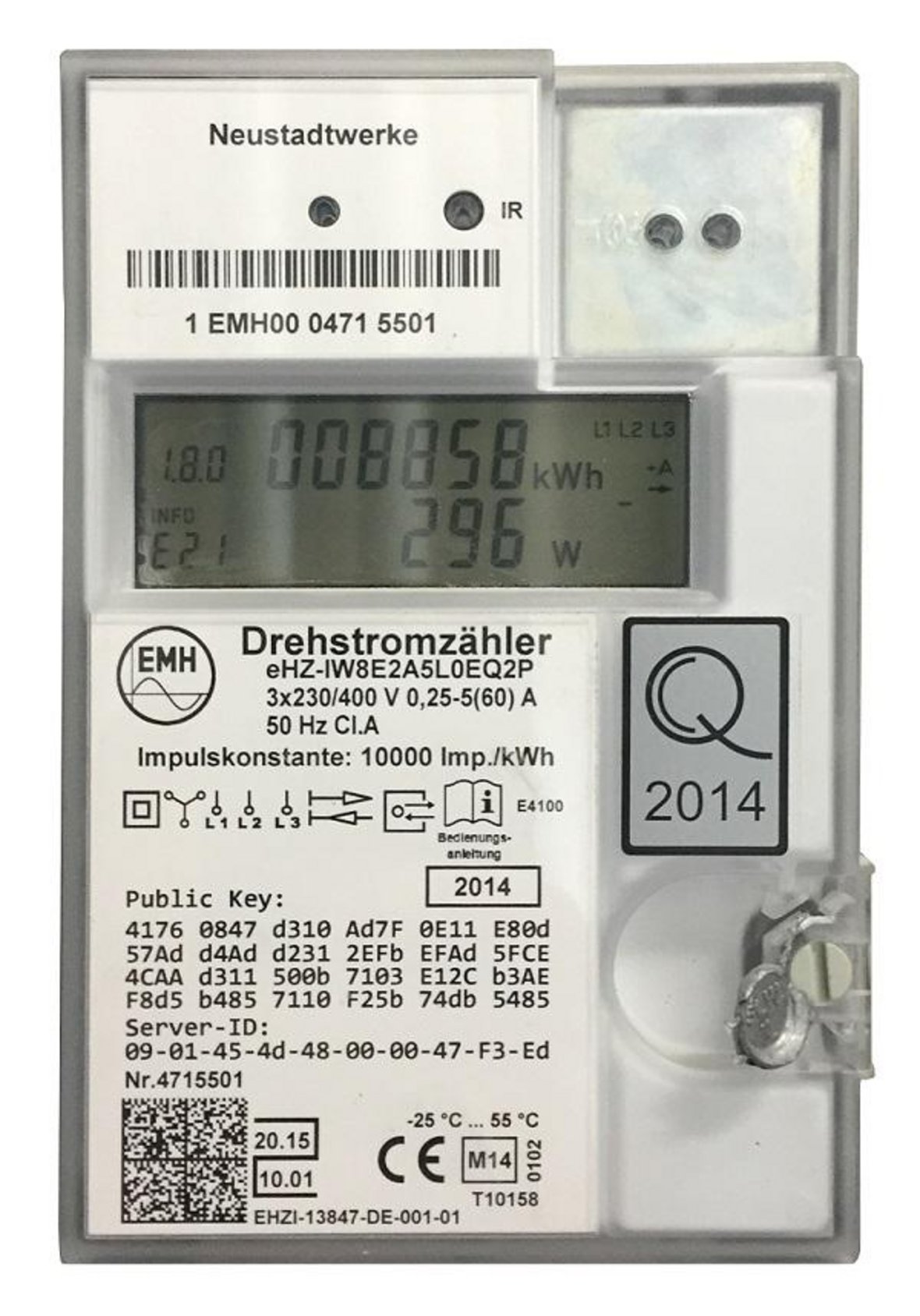 Digitaler Stromzähler